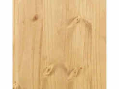 vidaxl Juego de muebles de baño Corona 3 pzas madera maciza pino