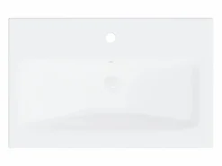 Discount vidaxl Juego de muebles de baño madera de ingeniería Blanco