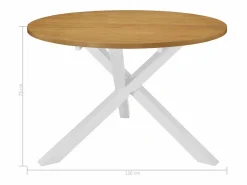 vidaxl Juego de muebles de comedor 5 piezas MDF