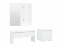 Outlet Juego de muebles de recibidor madera contrachapada ES549166 Perchero