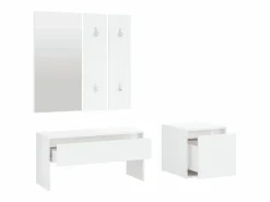 Outlet Juego de muebles de recibidor madera contrachapada ES549166 Perchero