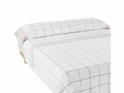 Online Juego de Sábanas Cuadros Beig - Nalui Beige
