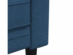 Online Clicnbuy Juego de sofás 2 piezas tela Azul