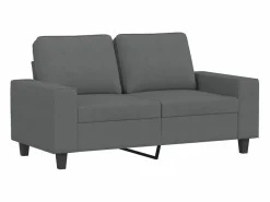 Clicnbuy Juego de sofás 3 piezas tela oscuro