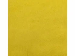 New Clicnbuy Juego de sofás 4 piezas terciopelo Amarillo