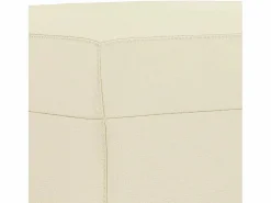 Clearance vidaxl Juego de sofás con cojines 4 piezas cuero sintético Crema