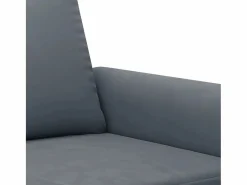 Discount Juego de sofás con cojines 3 piezas terciopelo oscuro Conjunto Sofá Y Sillón
