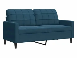 Hot Juego de sofás con cojines 2 piezas terciopelo Conjunto Sofá Y Sillón