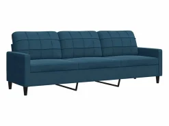 Hot Juego de sofás con cojines 2 piezas terciopelo Conjunto Sofá Y Sillón