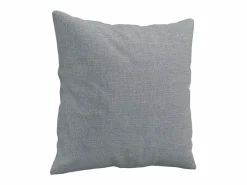 vidaxl Juego de sofás con cojines 3 piezas tela claro Gris