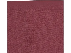 Hot Juego de sofás con cojines 3 piezas tela tinto Conjunto Sofá Y Sillón