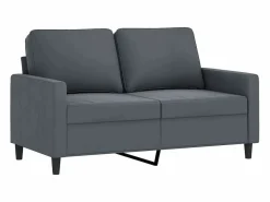 Hot vidaxl Juego de sofás con cojines 3 piezas terciopelo oscuro Gris