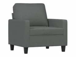 Online Clicnbuy Juego de sofás con cojines 4 piezas tela oscuro Gris