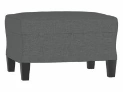 Online Clicnbuy Juego de sofás con cojines 4 piezas tela oscuro Gris