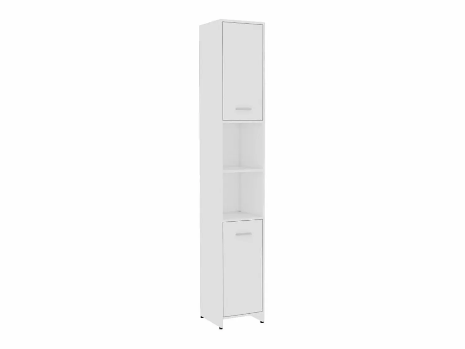 Online vidaxl Juego muebles de baño 3 pzas madera de ingeniería Blanco