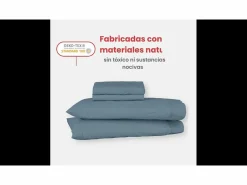 Best Morfeo Descanso Juego sábanas ecológicas algodón 100% orgánico 105x190/200 cm Blanco