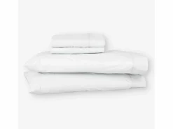 Best Morfeo Descanso Juego sábanas ecológicas algodón 100% orgánico 105x190/200 cm Blanco