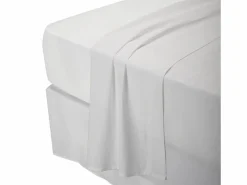 Sale PIKOLIN Juego sábanas 180x190cm| HOME| 100% Algodón| Percal| Blanco