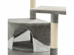 Clearance Junction City Rascador para gatos con poste de sisal 203 cm y blanco Juego De Animales
