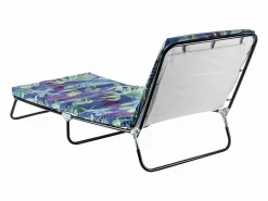 Sale KADAX Tumbona de jardín Tumbona turística Cojín para Cama de jardín Cómodo 66x190 cm Multicolor