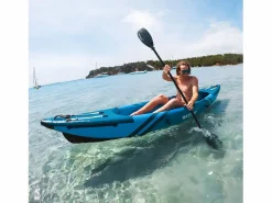 Clearance WATTSUP KAYAK HINCHABLE DE ALTA PRESIÓN TORPEDO 1 PLAZA Azul