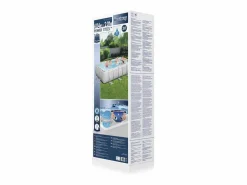 Hot Kit de piscina rectangular sobre suelo 4,04x2,01x1 m HAWI Piscina Tubular