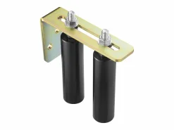 Kit de Portón Deslizante, SucceBuy Kit de Portón Deslizante, Herraje Rodante de 15,24 cm con Soporte en L
