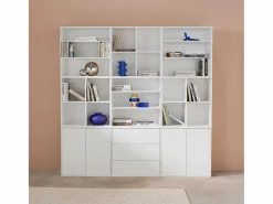 Online Kit estantería o biblioteca modular con 9 secciones Librería
