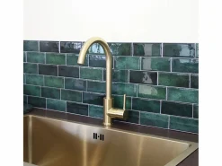 Kiwo mezclador para fregadero oro cepillado Grifo De Cocina