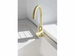 Kiwo mezclador para fregadero oro cepillado Grifo De Cocina