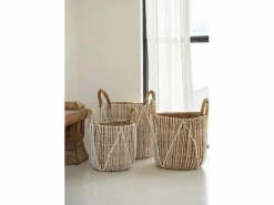 Bazar Bizar La Cesta De Macramé Con Costura Recta - M