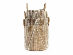 Bazar Bizar La Cesta De Macramé Con Costura Recta - M