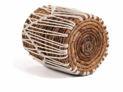 Clearance Bazar Bizar La Cesta Macra-mazing - Natural Blanco - S Multicolor