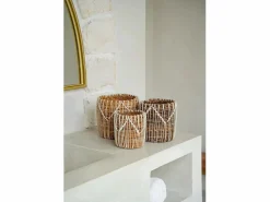 Clearance La Cesta Macra-Mazing - Natural Blanco - M Cesta