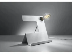 Sale Lampada da tavolo bianca E27 Lámpara de sobremesa Blanca E27 Lámpara De Escritorio
