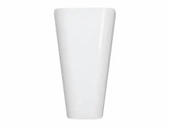 New Shower & Design Lavabo con base rectangular de solid surface - - TILICHO Blanco