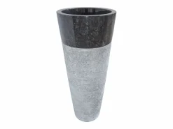 Clearance Shower & Design Lavabo con pedestal de mármol LANTA - Color - Barato Gris
