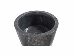 Clearance Shower & Design Lavabo con pedestal de mármol LANTA - Color - Barato Gris