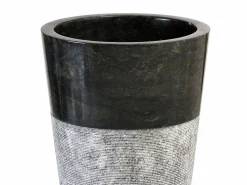 Clearance Shower & Design Lavabo con pedestal de mármol LANTA - Color - Barato Gris
