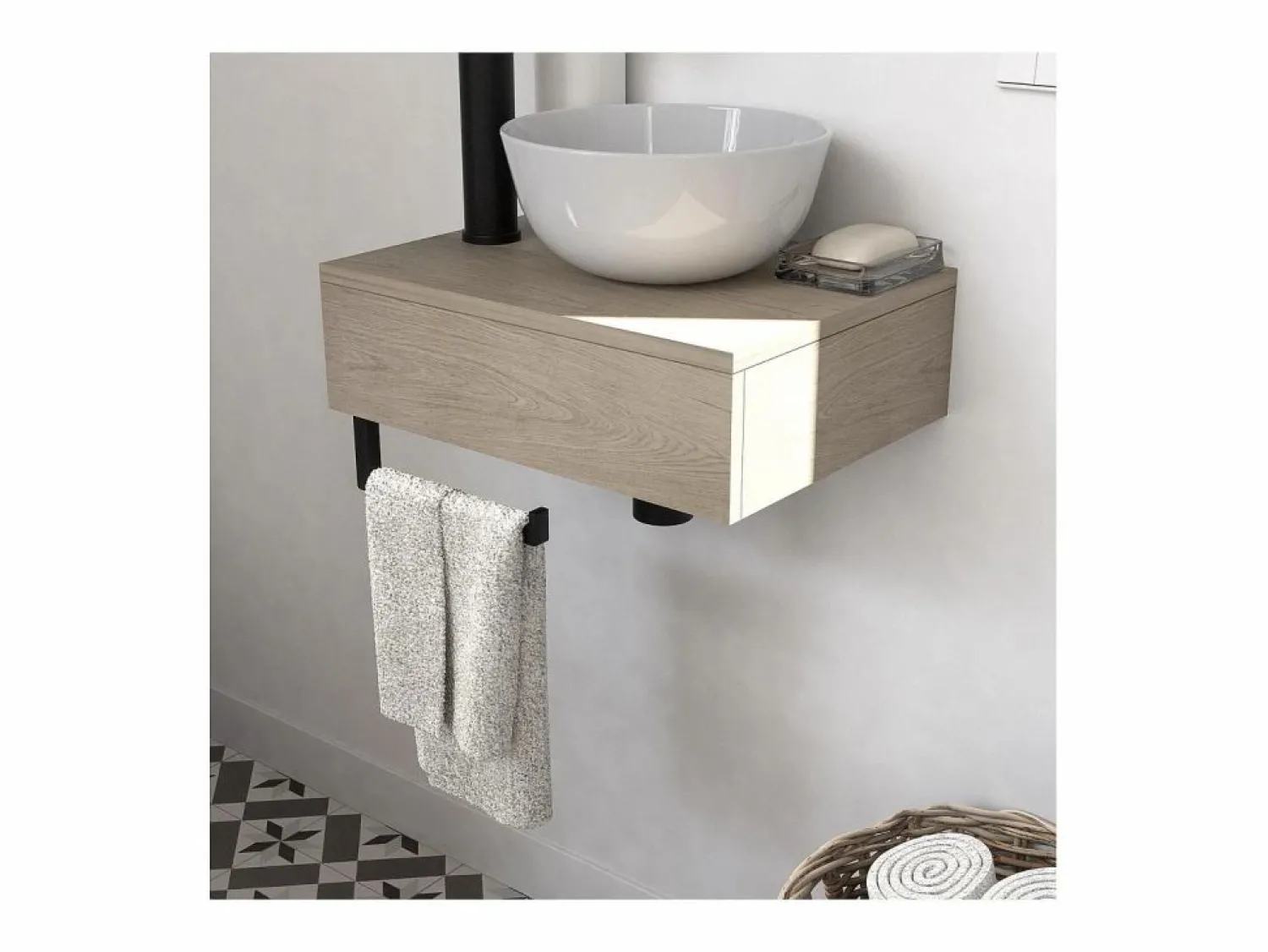 Sale Lavabo de encimera grueso + lavabo SOHO Mueble De Aseo