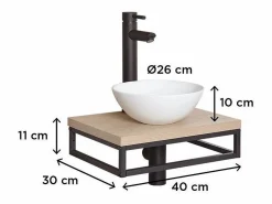 Lavabo de encimera SOHO slim + lavabo