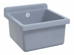 Lavabo de pared, , 40x40x24 cm, resina