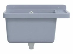 Hot Lavabo de pared, , 50x35x24 cm, resina Gris