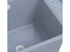 Hot Lavabo de pared, , 50x35x24 cm, resina Gris