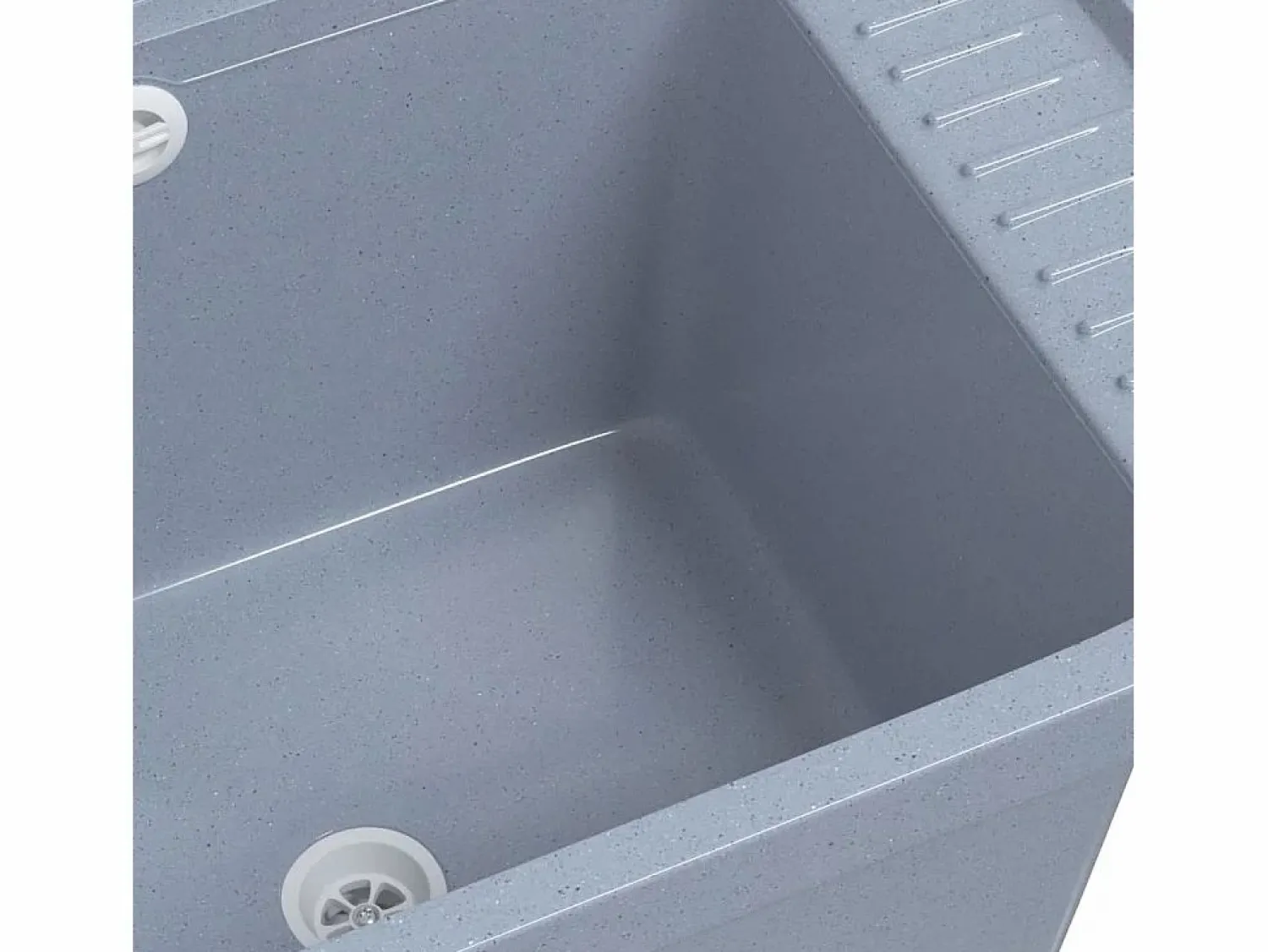 Hot Lavabo de pared, , 50x35x24 cm, resina Gris