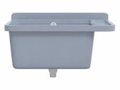 Best Lavabo de pared, , 60x40x28 cm, resina Gris