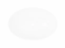 Discount Lavabo ovalado de cerámica 40x33 cm ES66367 Blanco