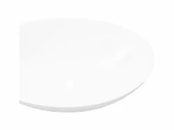 Discount Lavabo ovalado de cerámica 40x33 cm ES66367 Blanco