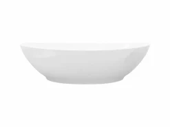 Discount Lavabo ovalado de cerámica 40x33 cm ES66367 Blanco