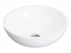 Shower & Design Lavabo redondo de solid surface - 40 cm - - IMJA